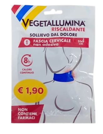 VEGETALLUMINA FASCIA CERVICALE NON ADESIVA